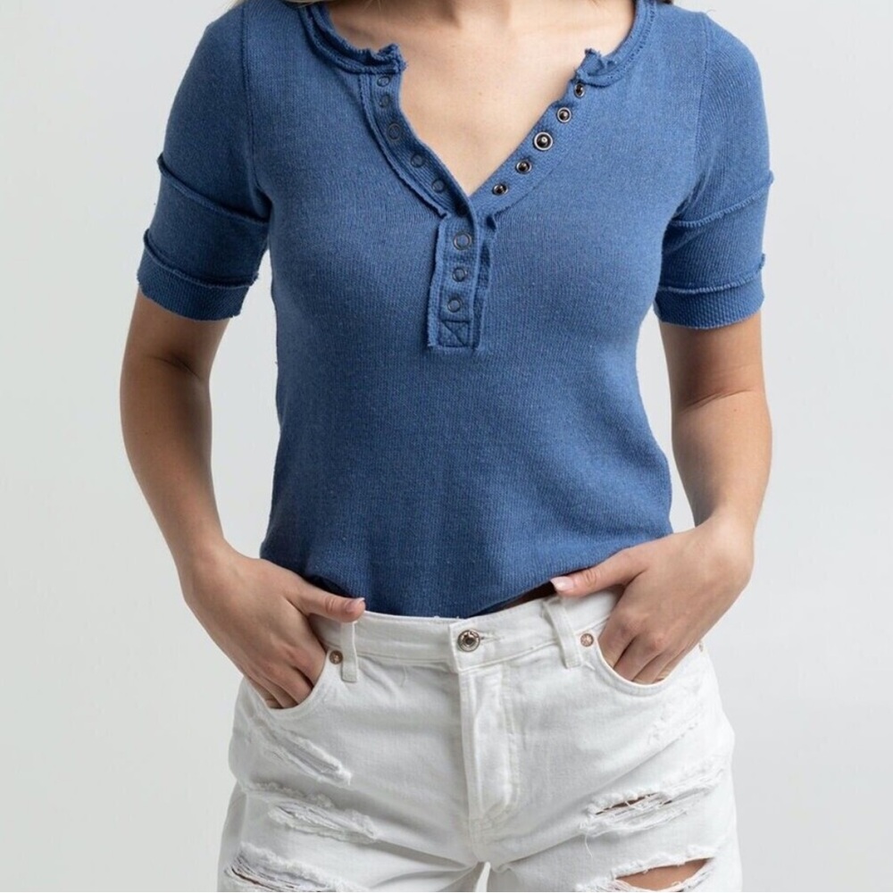 We the Free Henley Top